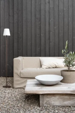 New Watt & Veke Tyra floor lamp portable Ø14 cm, Coffee Brown