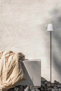 New Watt & Veke Tyra floor lamp portable Ø14 cm, Coffee Brown
