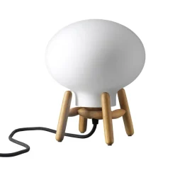 Desk & Table Lamps^FDB Møbler U6 Hiti Mini table lamp, Opal glass-oak nature lacquered White