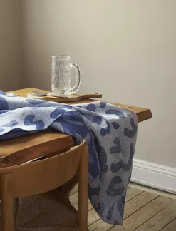 Tablecloths^Fine Little Day Udon tablecloth 147x147 cm, Blue