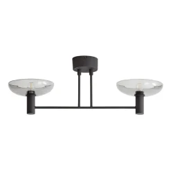 Clearance CO Bankeryd Ufo Long ceiling lamp, Black