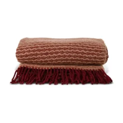 Sagaform Ulli blanket 130x170 cm, Burgundy Red