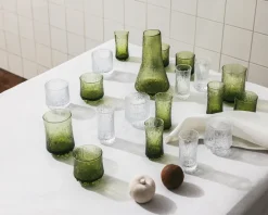 Outlet Iittala Ultima Thule beer glass Finnish sand 38 cl 2-pack, Green