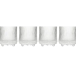 Drinking Glasses & Tumblers^Iittala Ultima Thule On the rocks glass 4-pack, clear Transparent