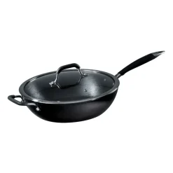 Discount Ronneby Bruk Ultra Light Original light weight cast iron sauce pan, 28 cm Black