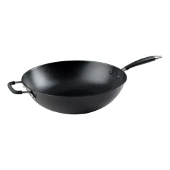 Sale Ronneby Bruk Ultra Light Original light weight cast iron wok, 34 cm Black