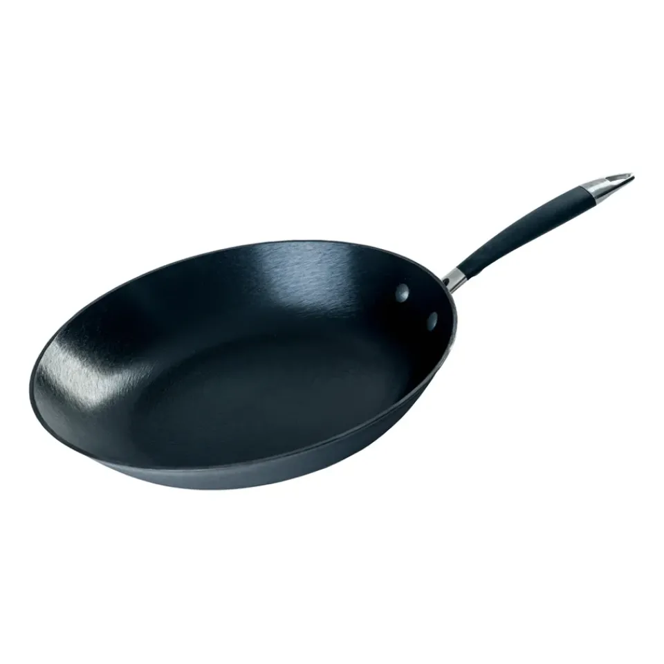 Best Ronneby Bruk Ultra Light Original light weight cast iron frying pan, 28 cm Black