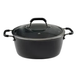 Best Ronneby Bruk Ultra Light Original light weight cast iron casserole dish, 7 L Black