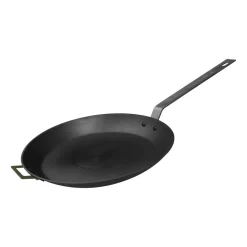 Clearance Ronneby Bruk Ultra Light Pro light weight cast iron frying pan, 36 cm Black