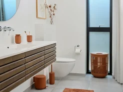 Discount Zone Denmark Ume pedal bin 4 l, Terracotta Red