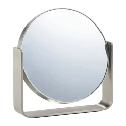 New Zone Denmark Ume table mirror with 5x magnification 19x19.5 cm, Steel Silver-coloured