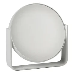 Table Mirrors^Zone Denmark Ume table mirror with 5x magnification 19x19.5 cm, Soft Grey