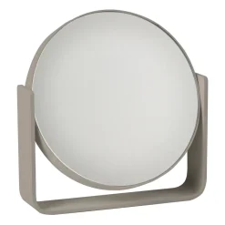 Outlet Zone Denmark Ume table mirror with 5x magnification 19x19.5 cm, Taupe Brown