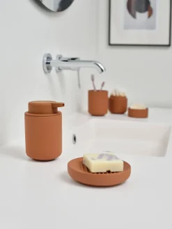 Toothbrush Holders^Zone Denmark Ume toothbrush cup, Terracotta Red