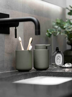 Toothbrush Holders^Zone Denmark Ume toothbrush holder, Olive Green