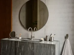 Clearance Zone Denmark Ume toothbrush holder, Steel Silver-coloured
