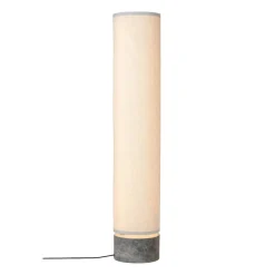 Outlet GUBI Unbound floor lamp 120 cm, Canvase-grey marble WhiteGrey
