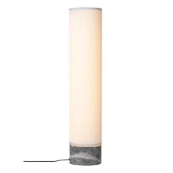 Reading Lamps|Floor Lamps^GUBI Unbound floor lamp 80 cm, White-grey marble WhiteGrey