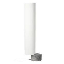 Reading Lamps|Floor Lamps^GUBI Unbound floor lamp 120 cm, White-grey marble WhiteGrey