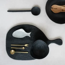 Serving Utensils^URBAN NATURE CULTURE UNC serving fork 16 cm, brass Gold-coloured