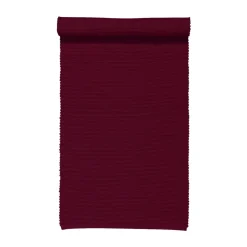 Outlet Linum Uni table runner 45x150 cm, Burgundy Red