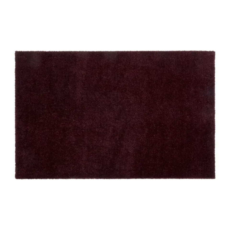 Door Mats^Tica copenhagen Unicolor doormat, Bordeaux, 60x90 cm Red