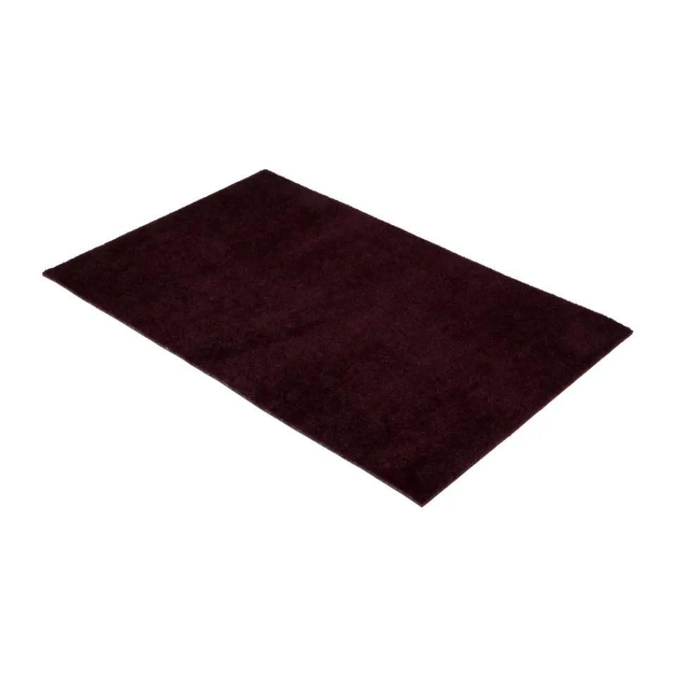 Door Mats^Tica copenhagen Unicolor doormat, Bordeaux, 60x90 cm Red