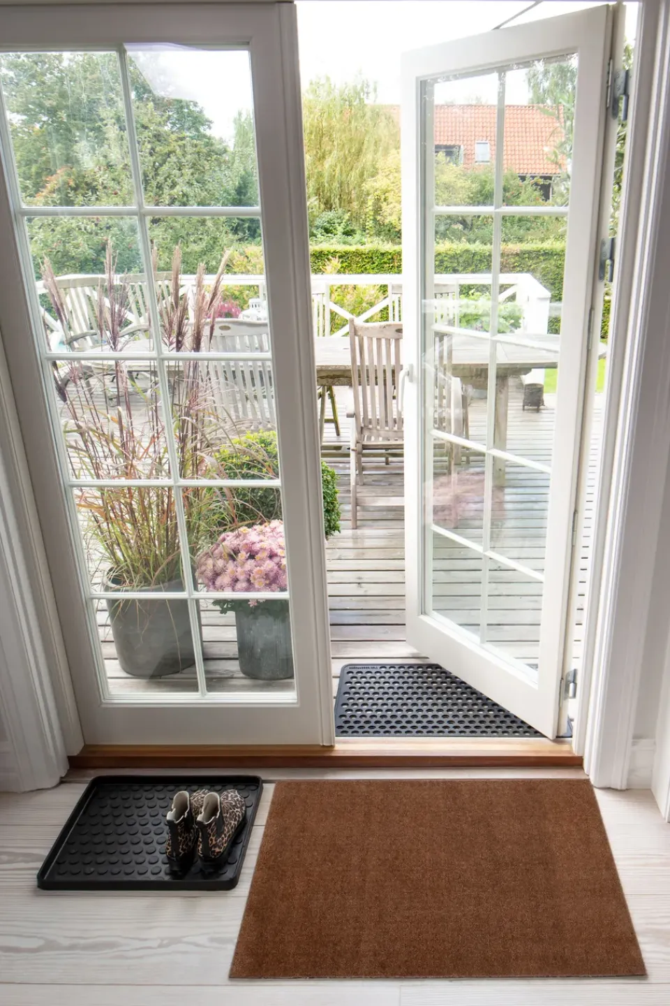 Sale Tica copenhagen Unicolor doormat, Cognac, 60x90 cm Brown
