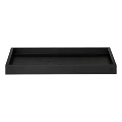 Decorative Trays^AYTM Unity square tray stained box, Large Black