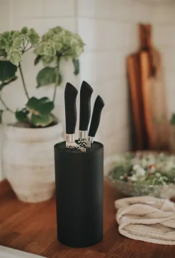 Knife Storage & Holders|Knife Blocks^Dorre Universal knife block 23 cm, Black