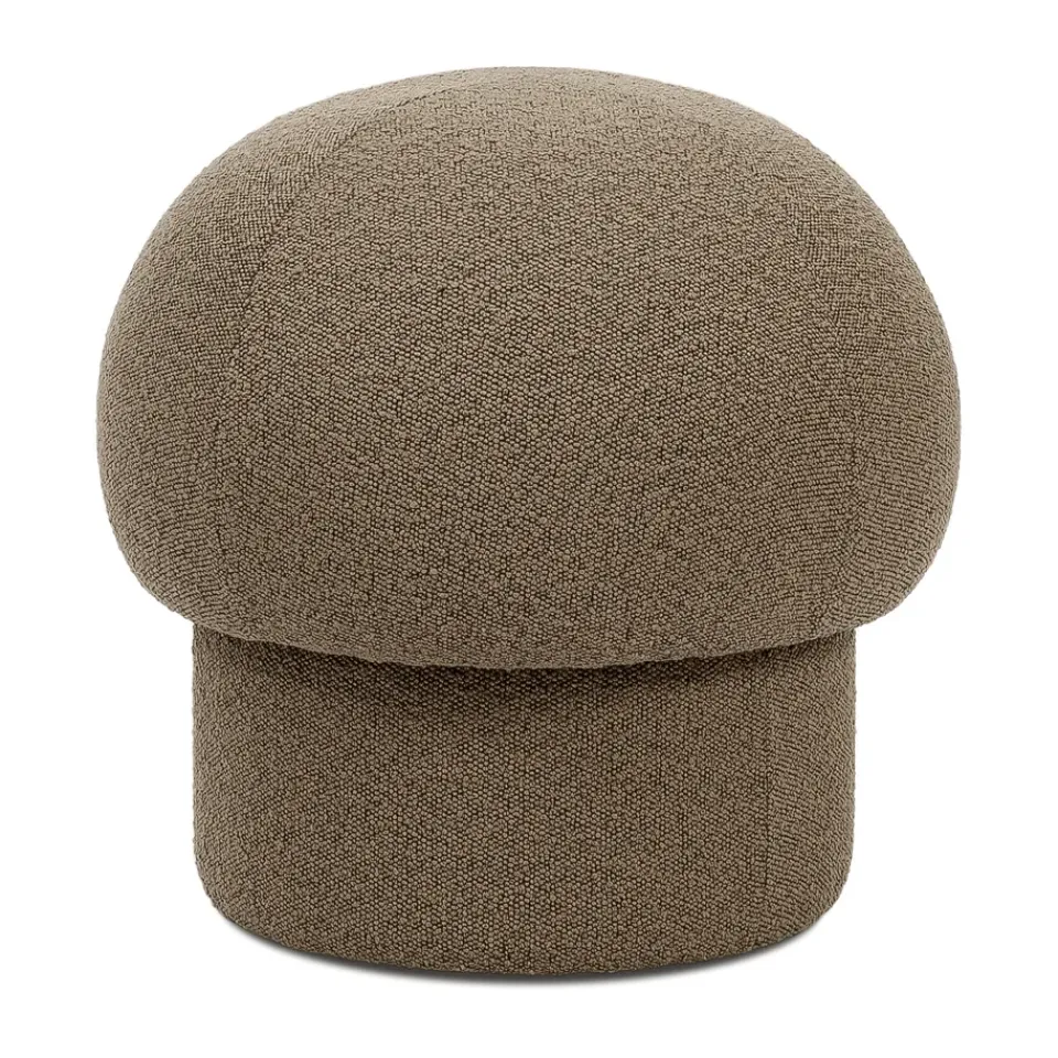 Clearance Design House Stockholm Uno pouf Ø50 cm, Brown