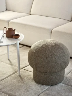 Clearance Design House Stockholm Uno pouf Ø50 cm, Brown