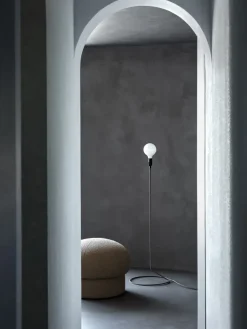 Clearance Design House Stockholm Uno pouf Ø50 cm, Brown