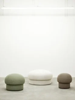 Clearance Design House Stockholm Uno pouf Ø50 cm, Brown
