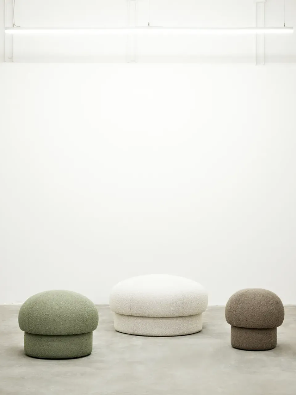 Clearance Design House Stockholm Uno pouf Ø50 cm, Brown