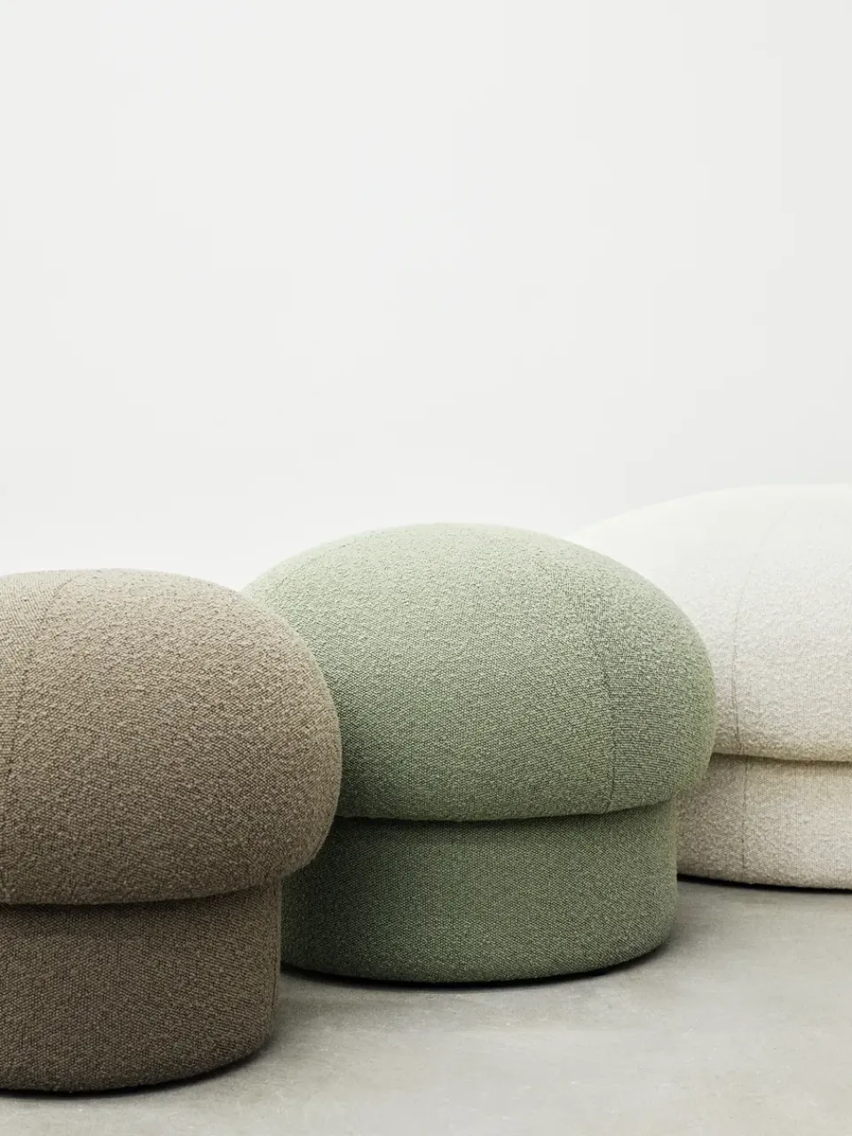 Discount Design House Stockholm Uno pouf Ø65 cm, Brown