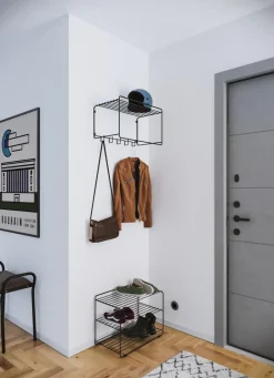 New Maze Uptown hat shelf, Black