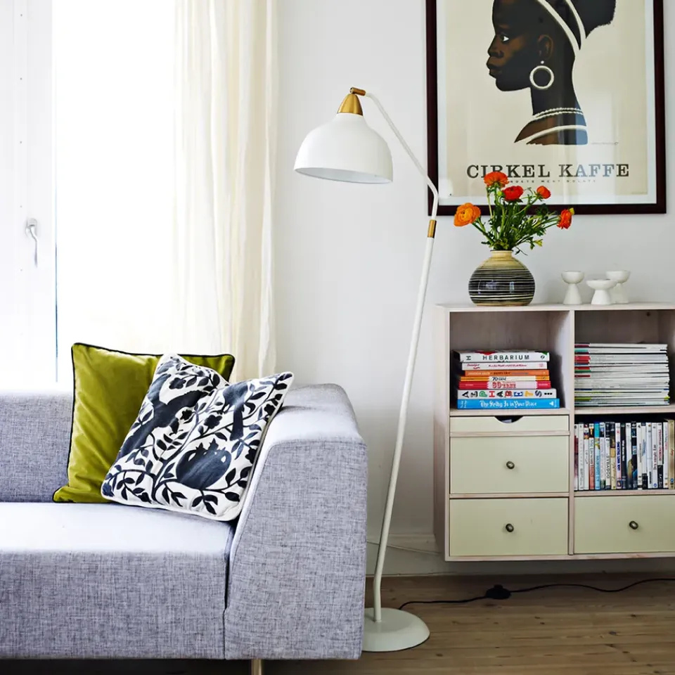 Online Superliving Urban floor lamp, matte whisper White