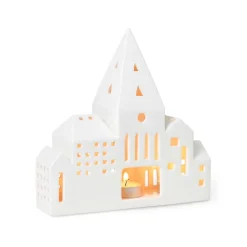 Online Kähler Urbania candleholder, City White