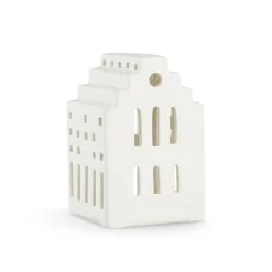Tea Light Holders, Lanterns & Candle Dishes^Kähler Urbania candleholder small, Galleri White