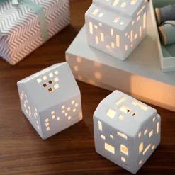 Discount Kähler Urbania candleholder small, classic White