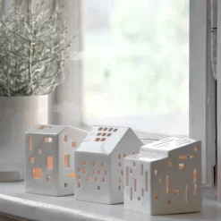 Discount Kähler Urbania candleholder small, classic White