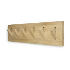 Clothes Racks, Coat Stands & Hangers|Clothes Racks, Coat Stands & Hangers^Ethnicraft Utilitile wall hanger clothes hanger, Lacquered oak-large Brown