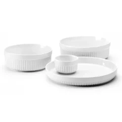 Outlet Arabia Uunikokki pie dish Ø28 cm, White