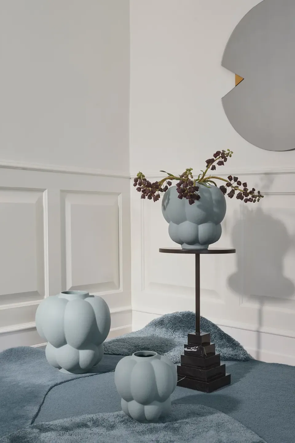 Best AYTM Uva vase 22 cm, Pale mint Blue