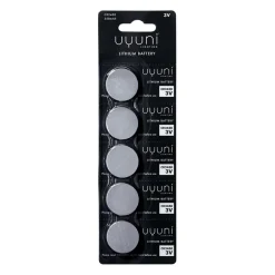 Hot Uyuni Lighting Uyuni Battery 5 pack, CR2450 Black