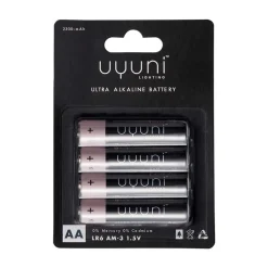 Online Uyuni Lighting Uyuni Battery 4-pack, AA Black