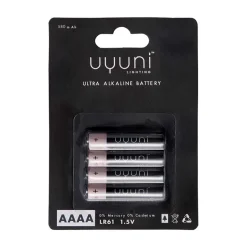 Sale Uyuni Lighting Uyuni Battery 4-pack, AAAA Black