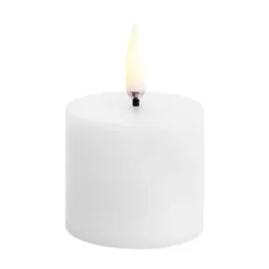 Led-Candles^Uyuni Lighting Uyuni LED Block candle Ø5 cm, 4.5 cm White