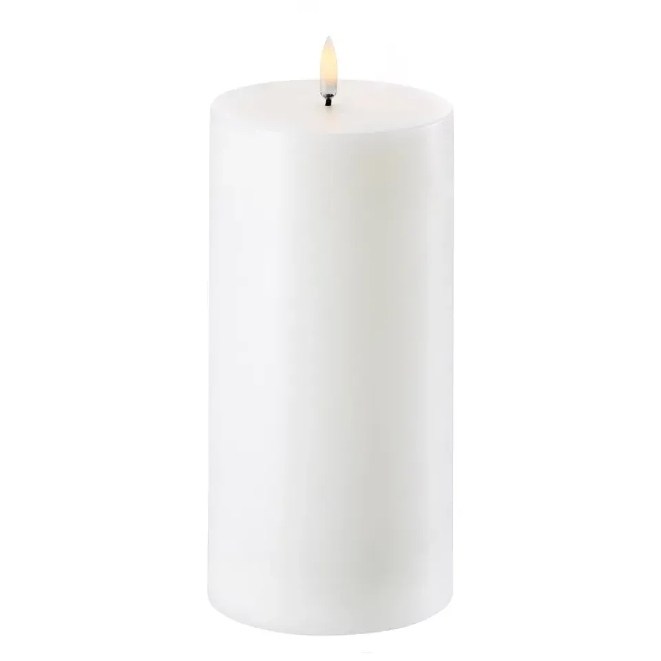 Led-Candles^Uyuni Lighting Uyuni LED Block candle Ø10.1 cm, 20.3 cm White